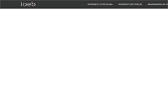 Desktop Screenshot of ioeb.se